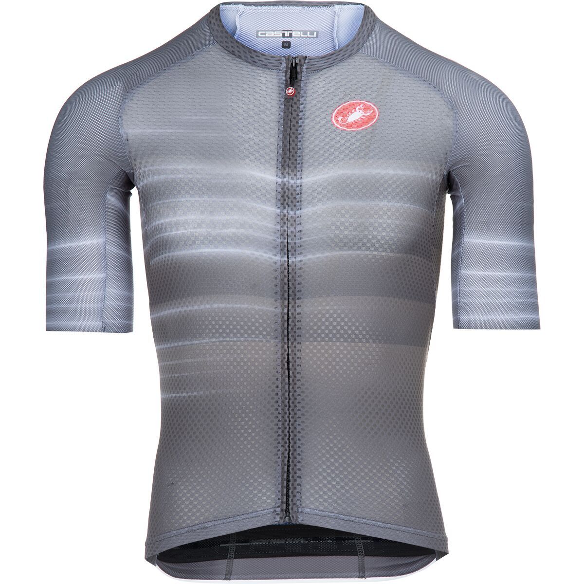 Castelli Climber's 3.0 Limited Edition Full-Zip Jersey - Men's Gunmetal Gray/Silver, M