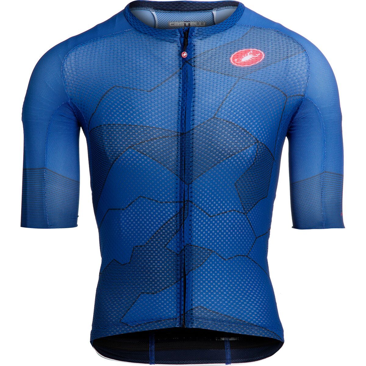 Castelli Climber's 3.0 Limited Edition Full-Zip Jersey - Men's Italy Blue, 3XL