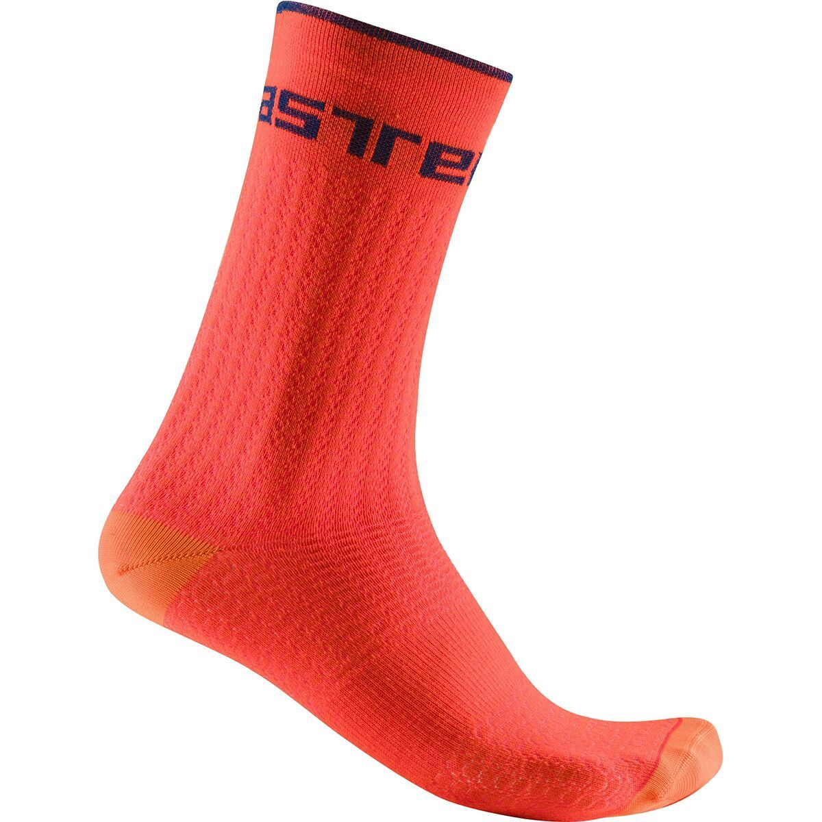 Castelli Distanza 20 Sock Brilliant Orange, XXL
