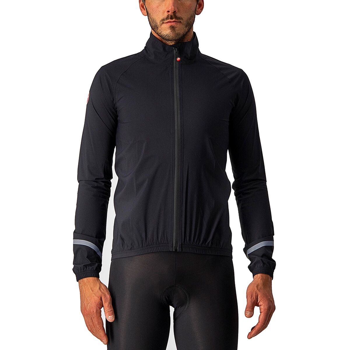 Castelli Emergency 2 Rain Jacket - Men's Light Black, L