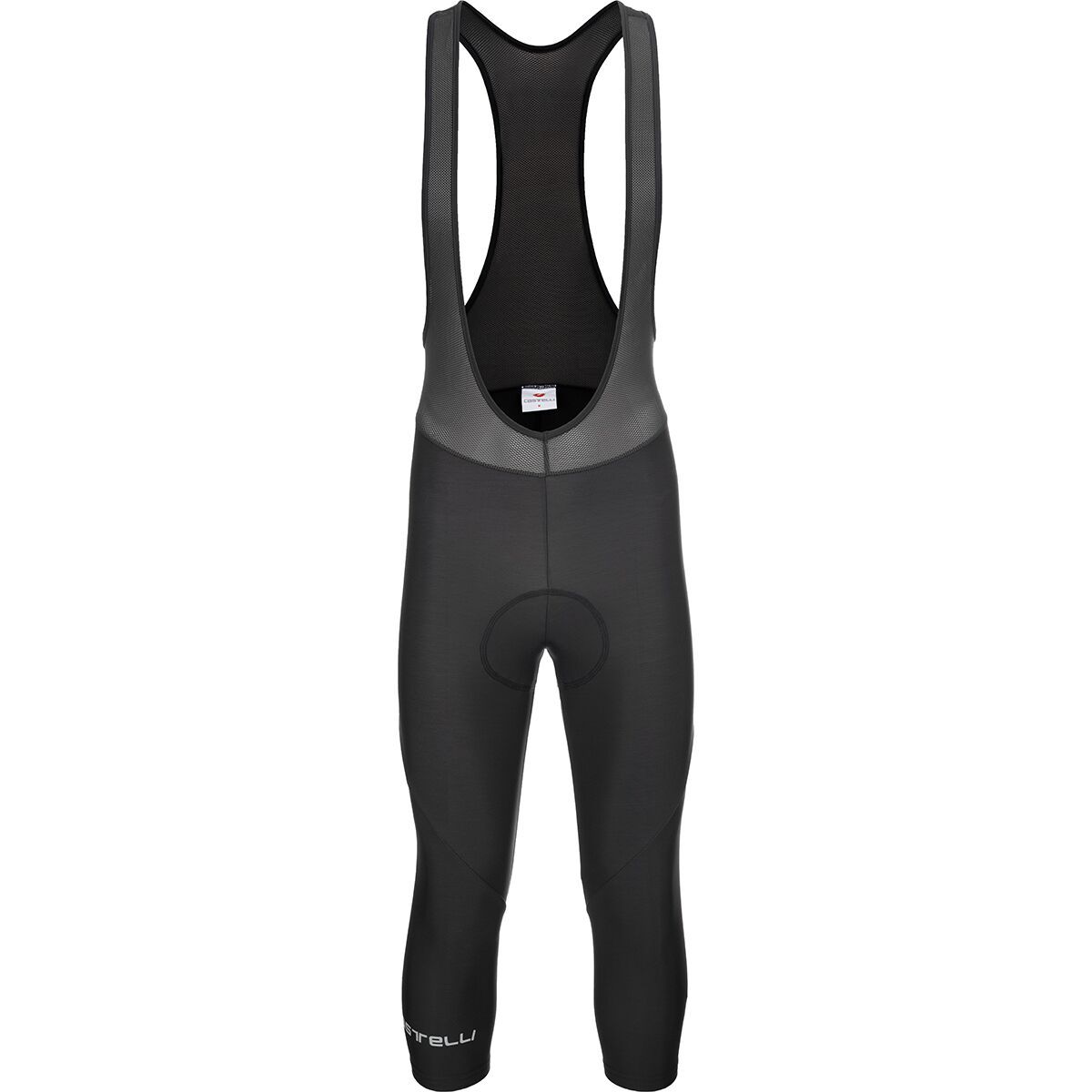 Image of Castelli Entrata Thermal Bib Knicker - Men's Dark Gray, XL