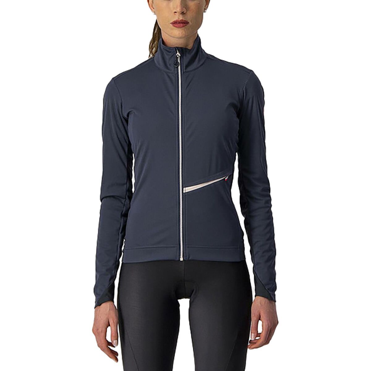 Castelli Go Jacket - Women's Dark Steel Blue/Soft Pink, M