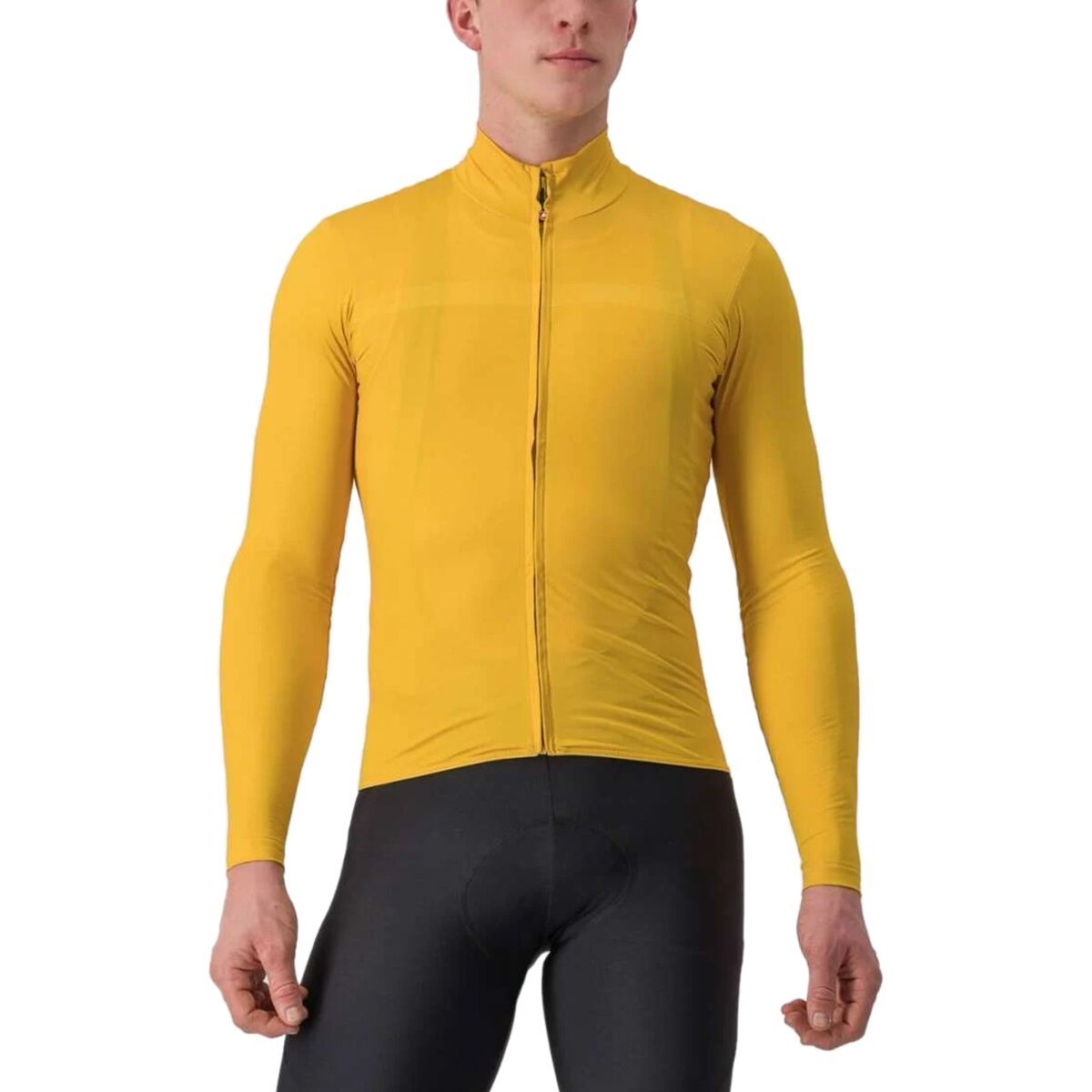 Castelli Pro Thermal Mid Long-Sleeve Jersey - Men's Goldenrod, S