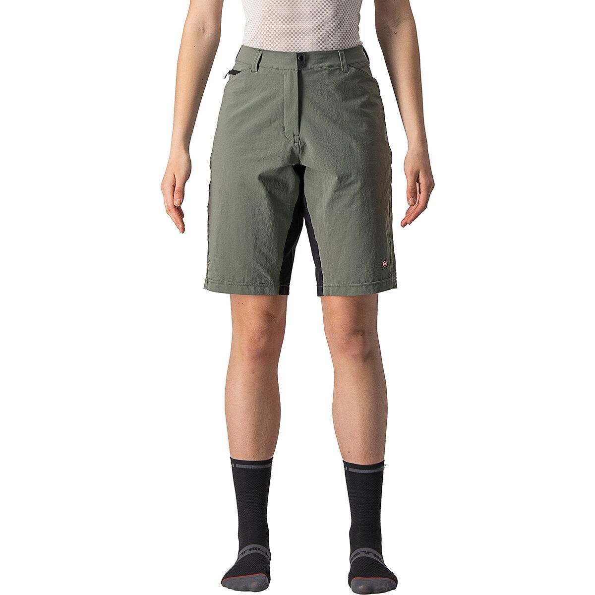 Castelli Unlimited Baggy Short - Women's Forest Gray, XL