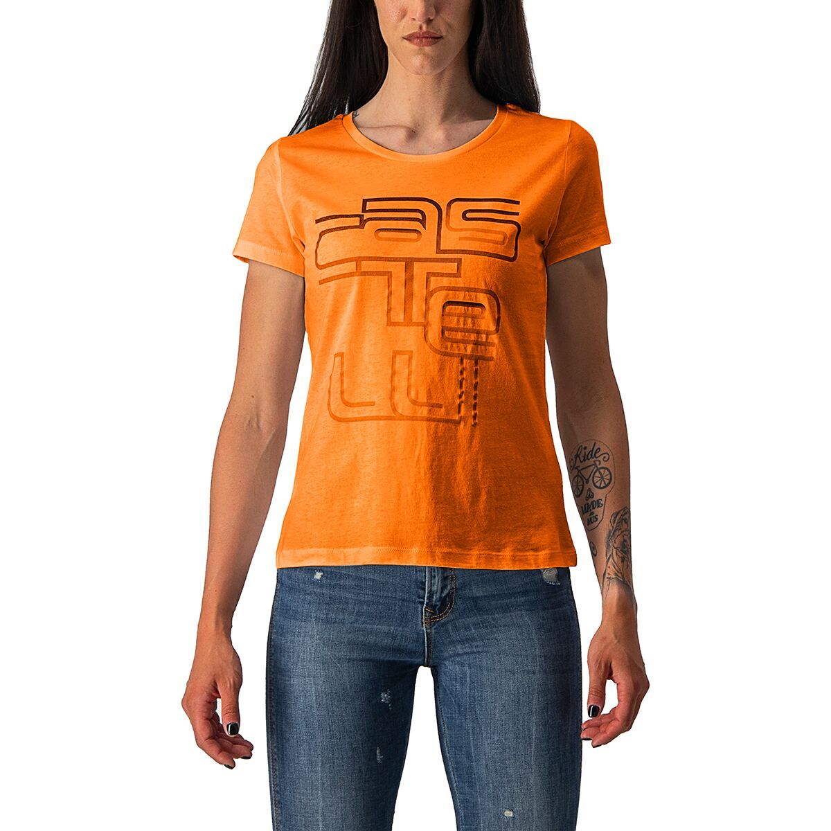Castelli Bellagio T-Shirt - Women's Burnt Orange, XS