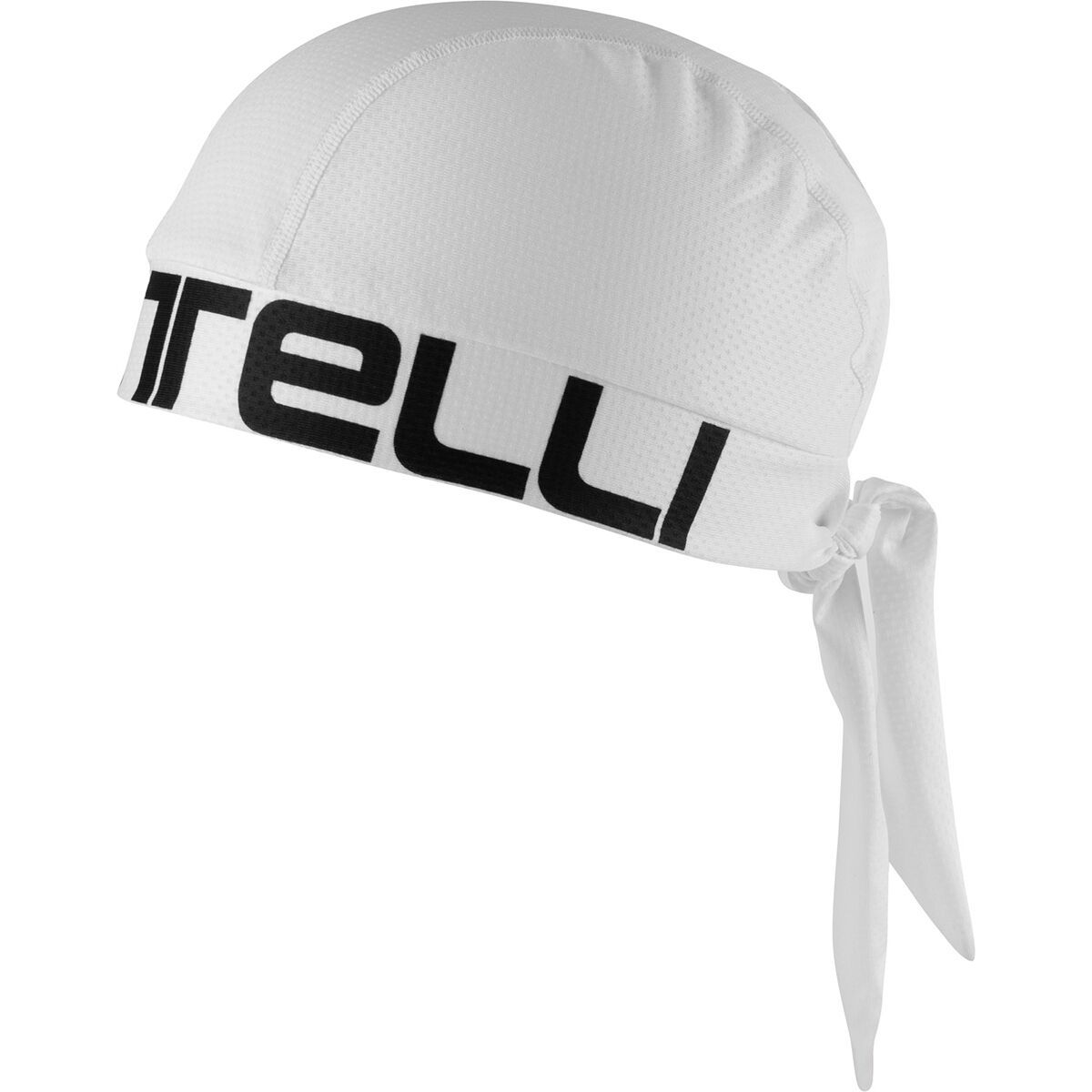 Image of Castelli Cycling Bandana White/Black, One Size