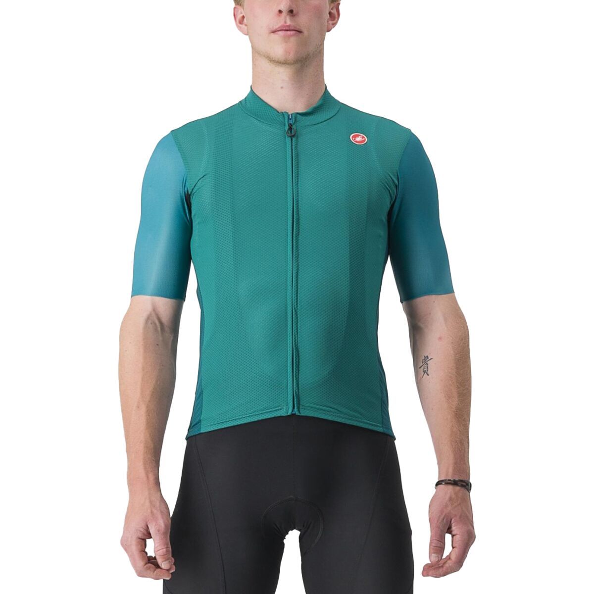 Castelli Endurance Elite Jersey - Men's Quetzal Green, 3XL