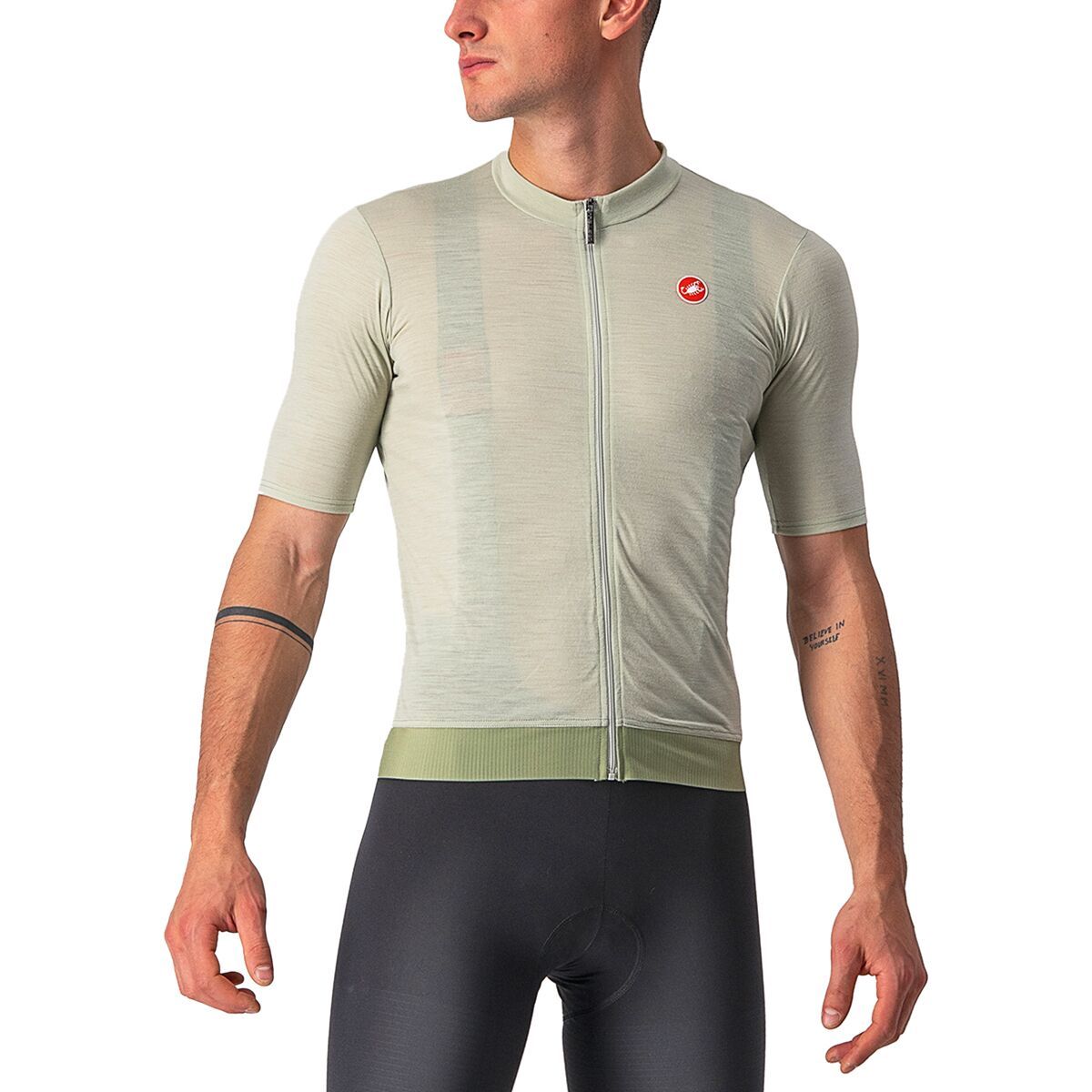 Castelli Essenza Jersey - Men's Desert Green, XS