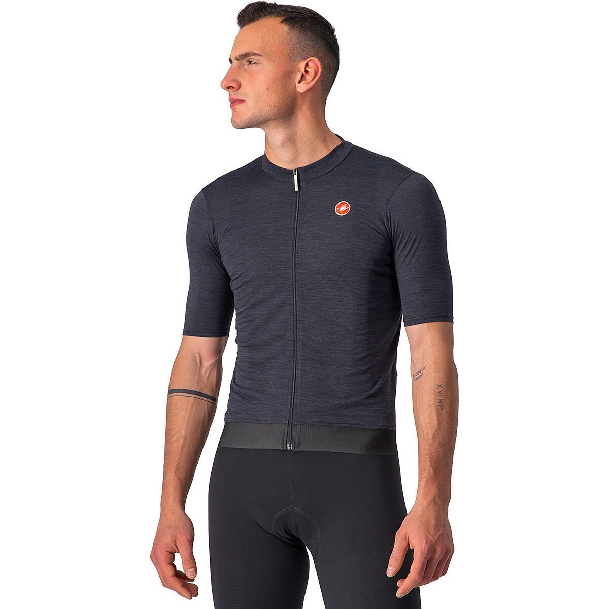 Castelli Essenza Jersey - Men's Light Black, L