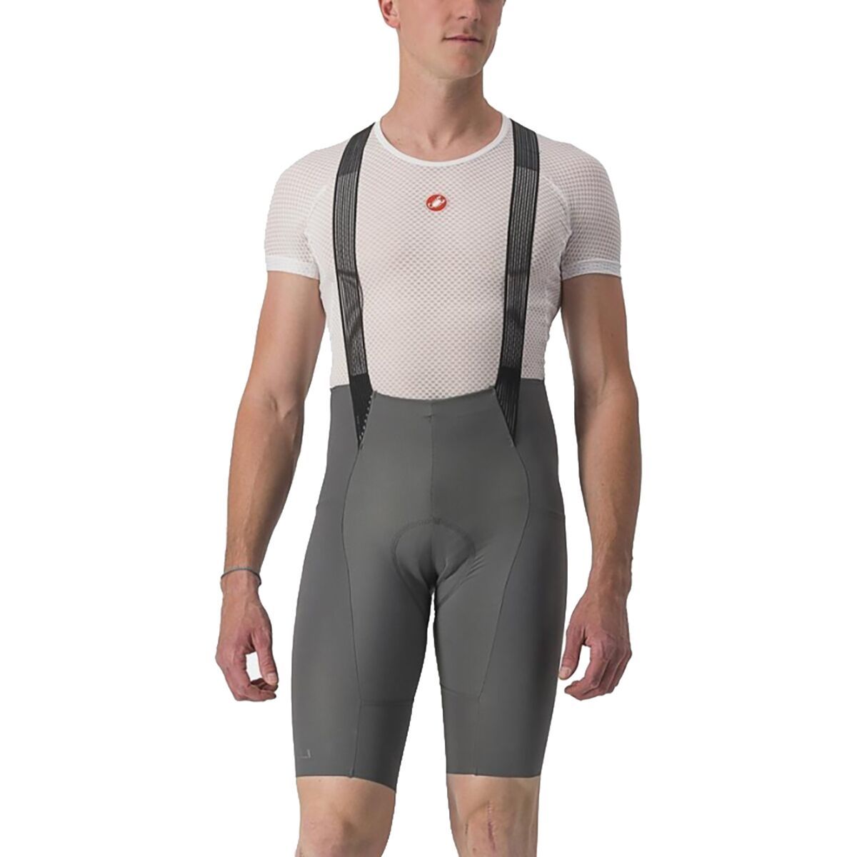 Castelli Free Aero RC Bib Short - Men's Gunmetal Gray, S