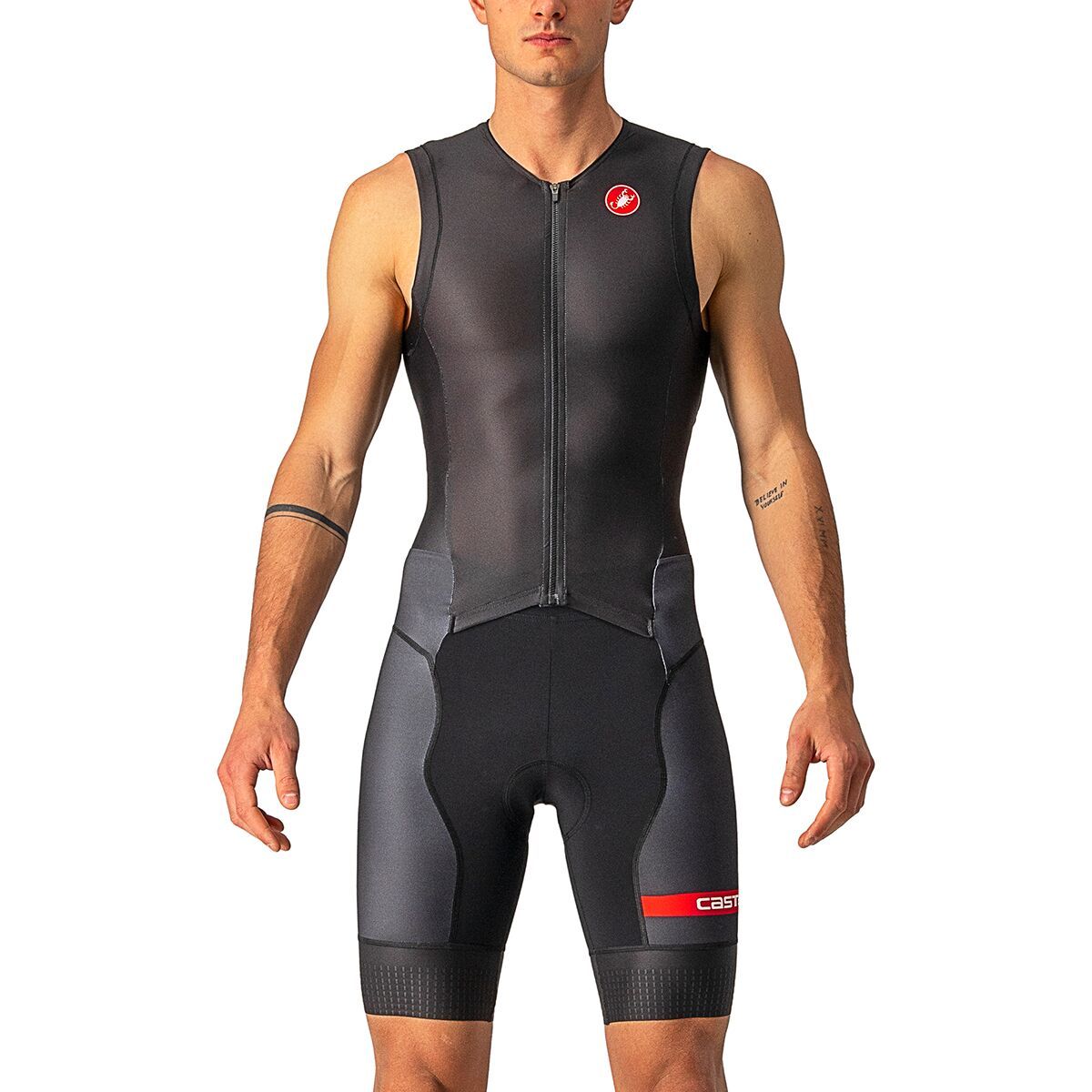Castelli Free Sanremo 2 Sleeveless Tri Suit - Men's Black, XL