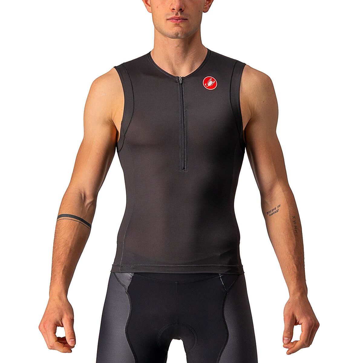 Castelli Castelli Free Tri 2 Sleeveless Top - Men's Black, L