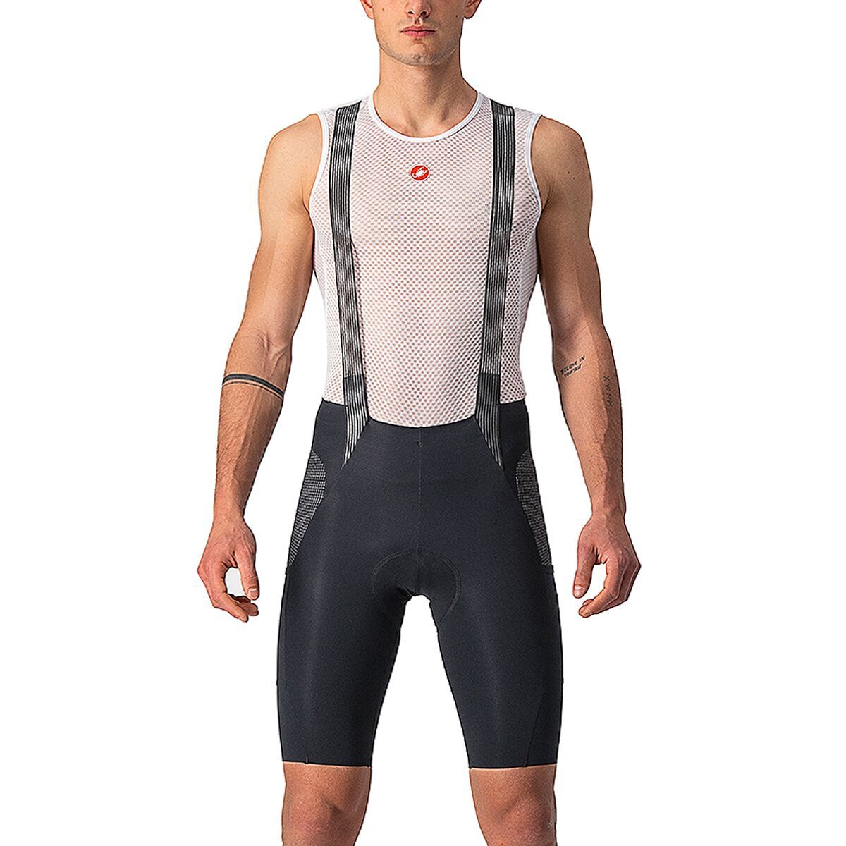 Castelli Free Unlimited Bib Short - Men's Black, S