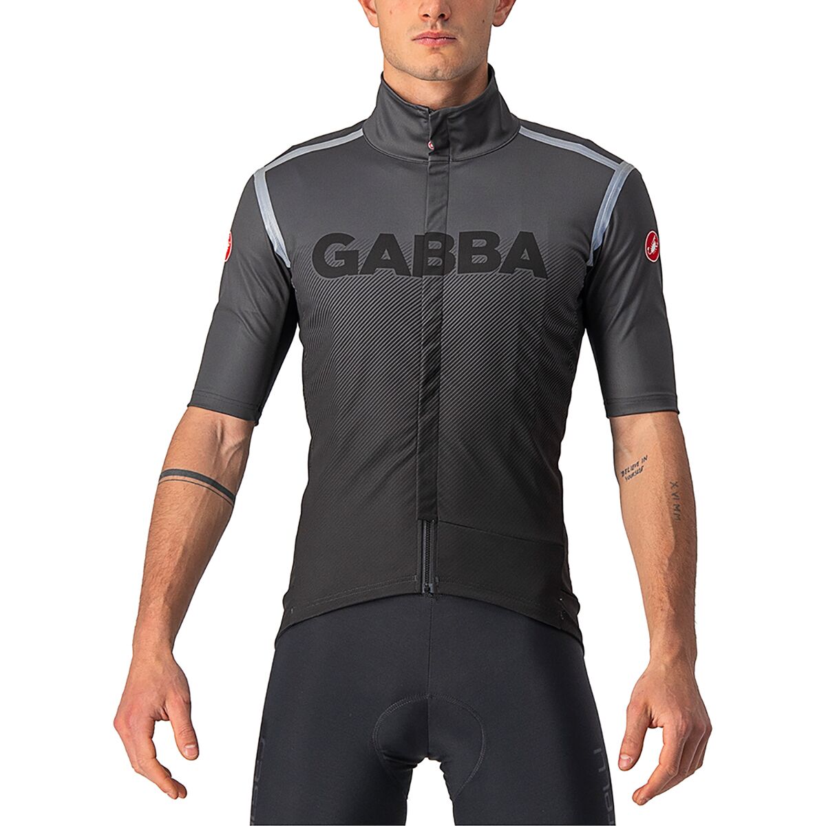 Castelli Castelli Gabba RoS Special Edition Jersey - Men's Dark Gray, L