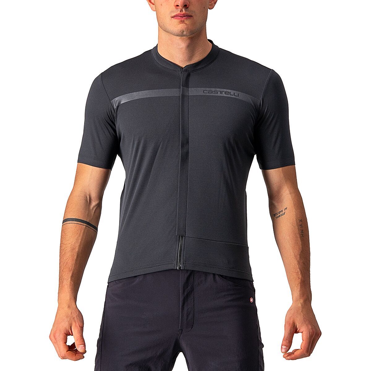 Castelli Unlimited Allroad Jersey - Men's Dark Gray, L