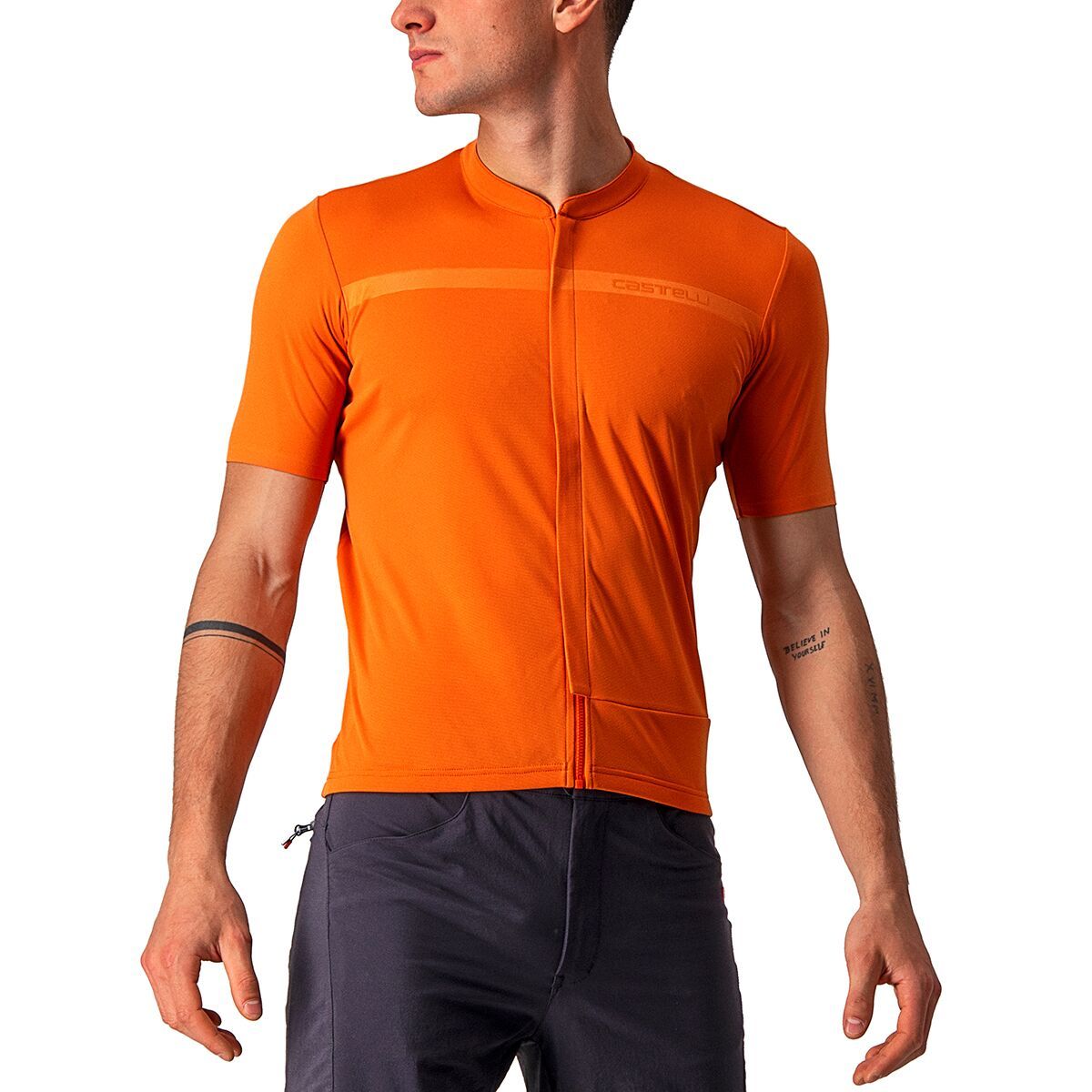 Castelli Unlimited Allroad Jersey - Men's Orange Rust, L