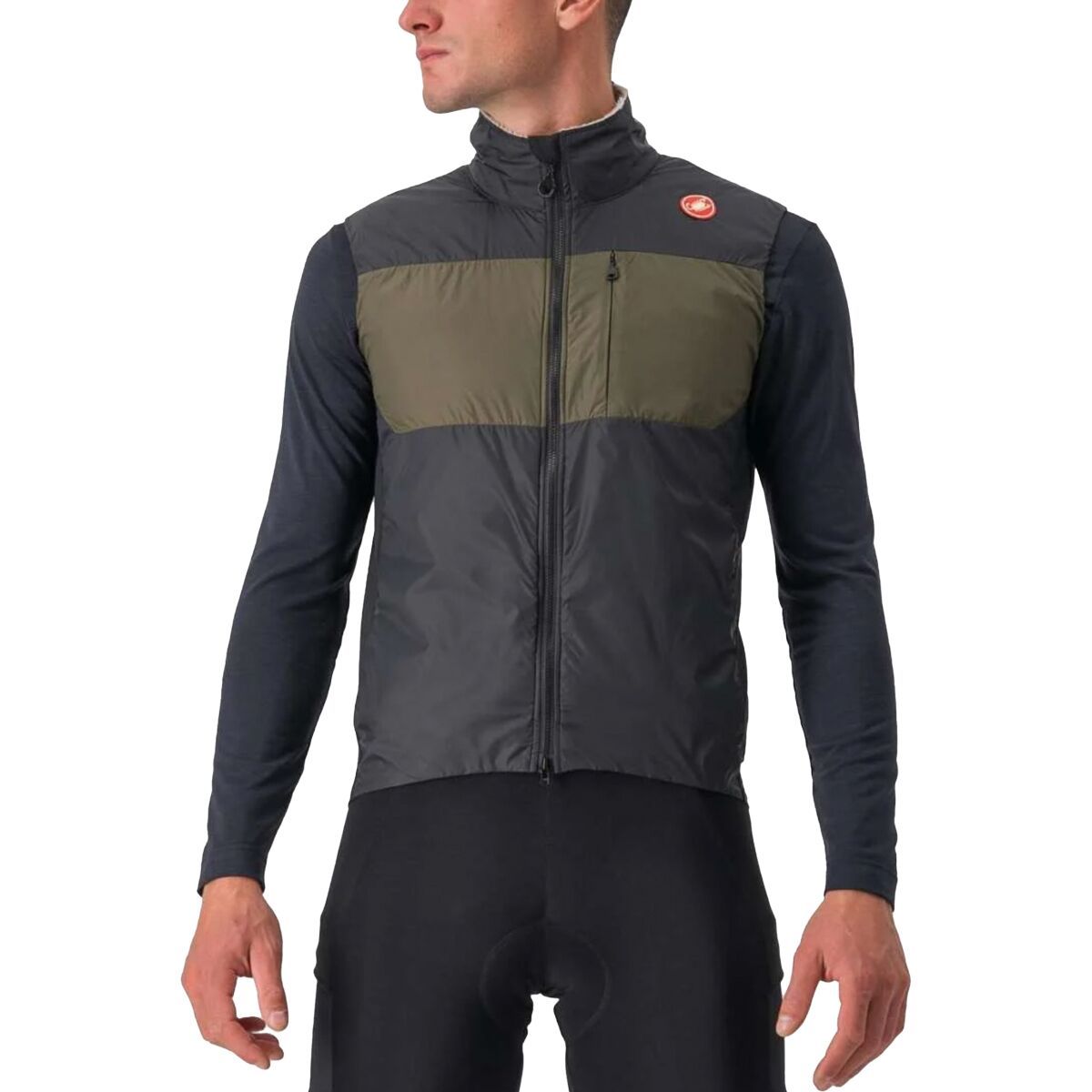 Castelli Unlimited Puffy Vest - Men's Black/Tarmac, S
