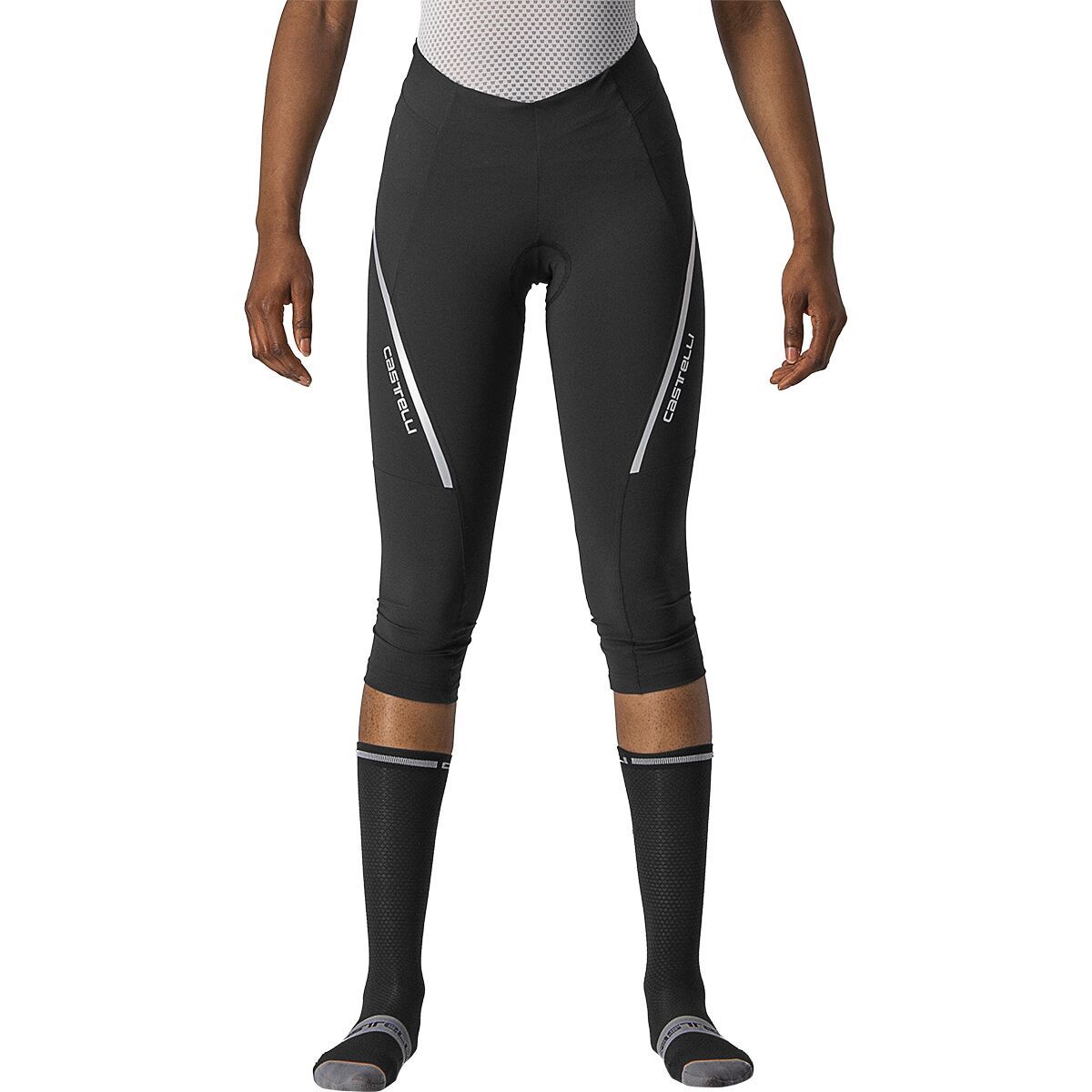 Image of Castelli Velocissima 3 Knicker - Women's Black/Silver, M