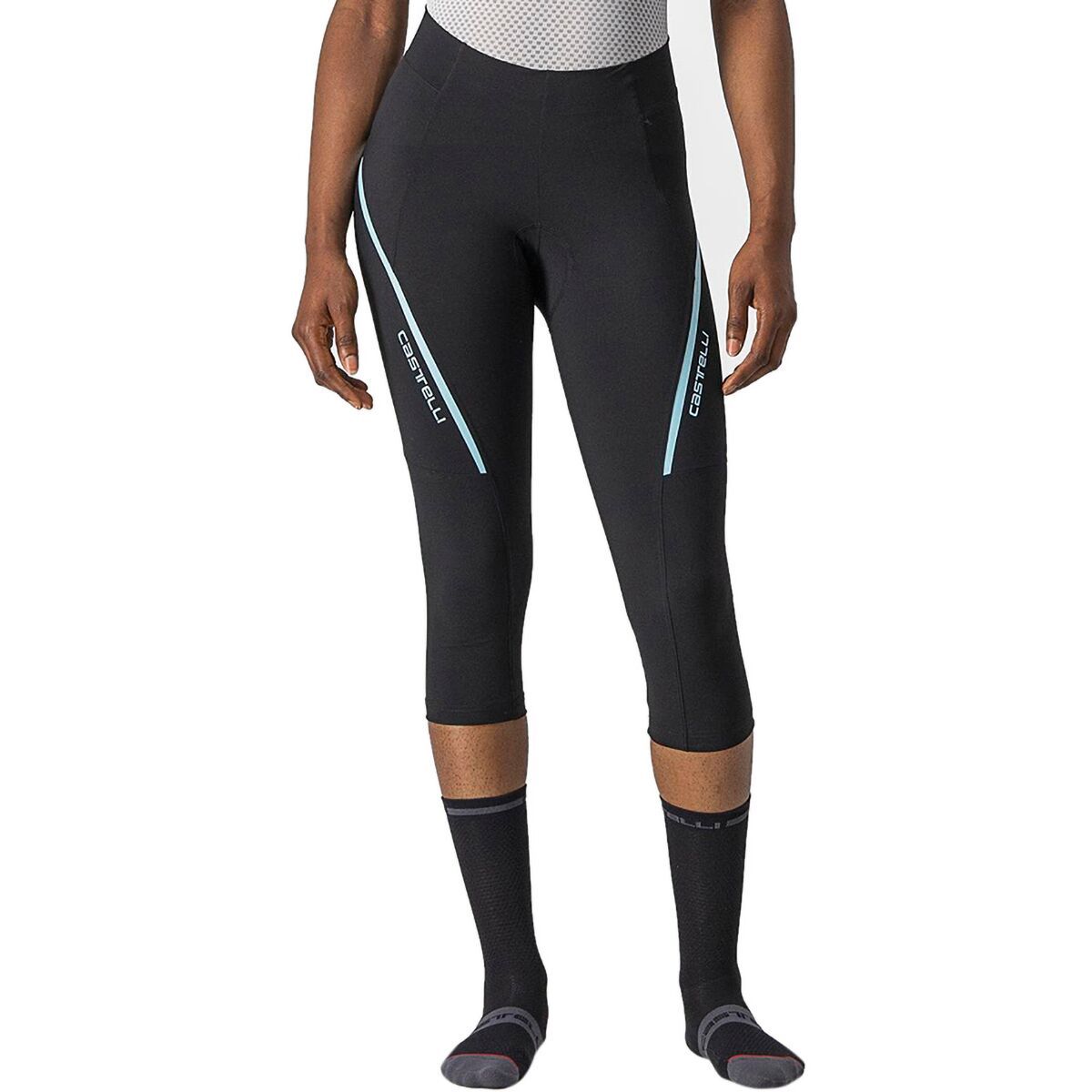 Castelli Velocissima 3 Knicker - Women's Black/Skylight, XL