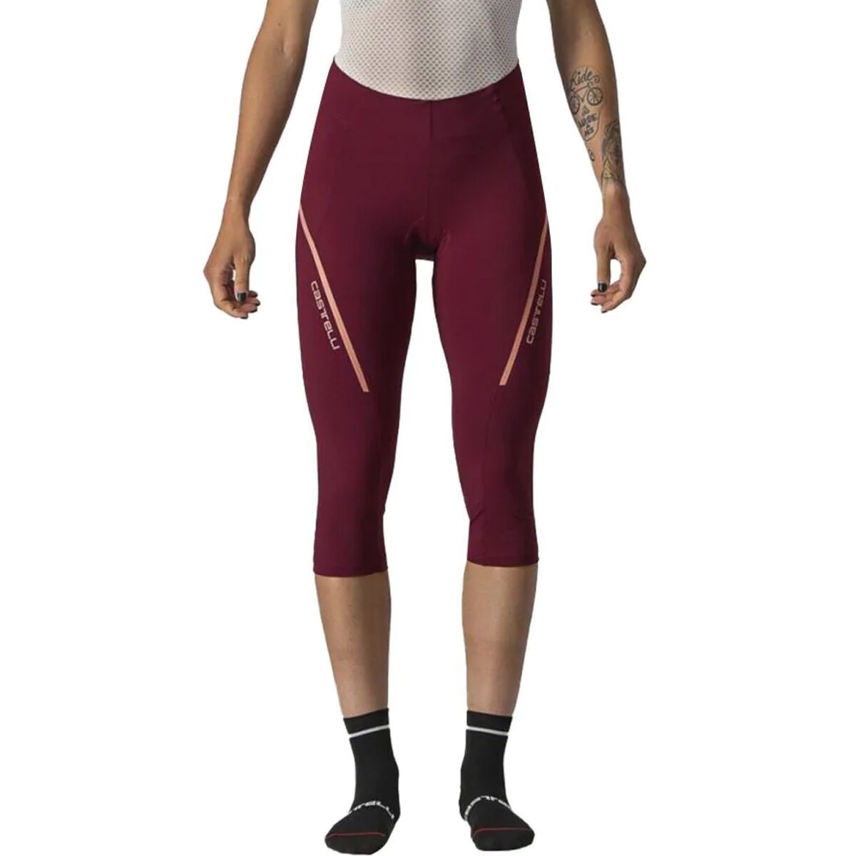 Castelli Velocissima 3 Knicker - Women's Bordeaux/Blush, M