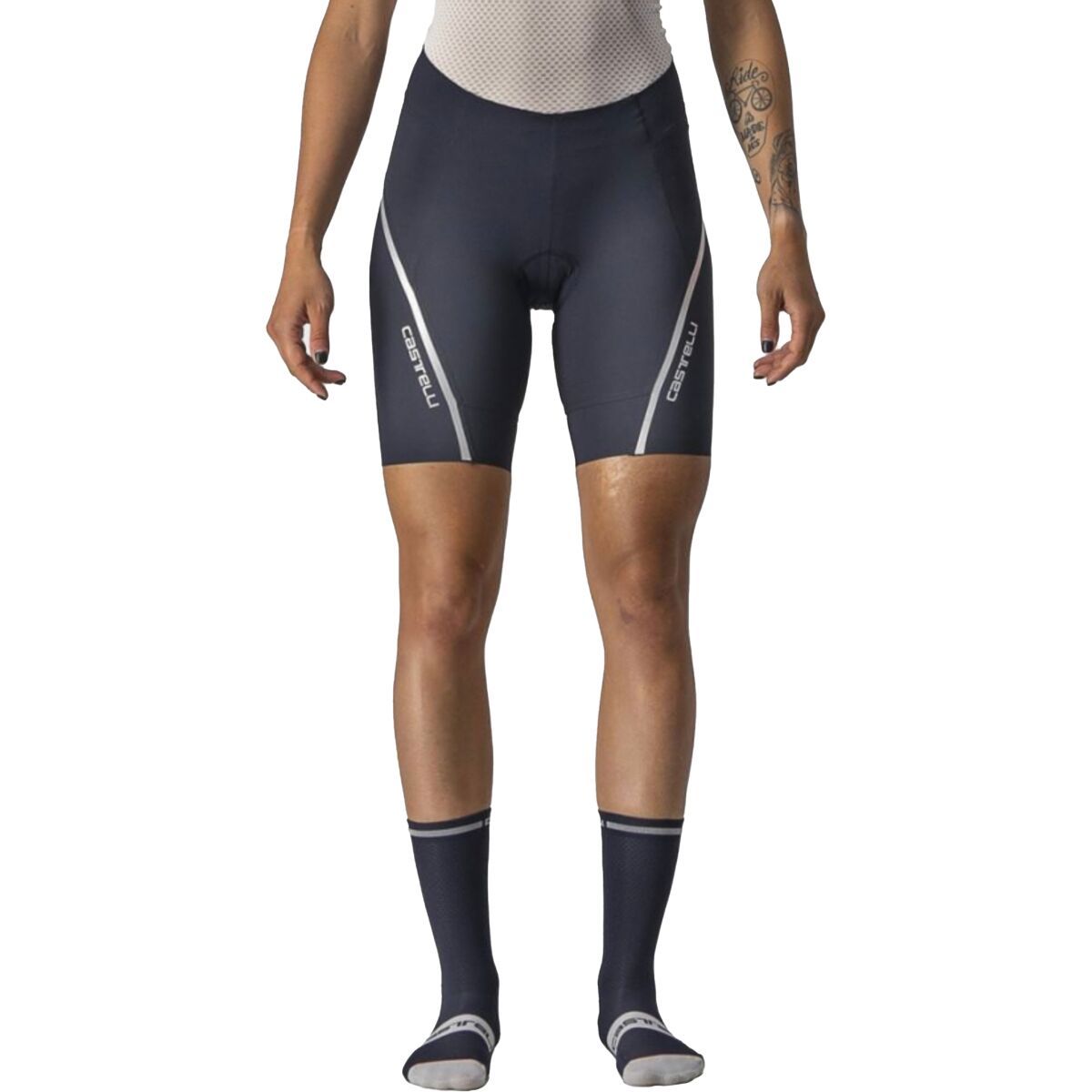 Castelli Velocissima 3 Short - Women's Savile Blue/Silver, M