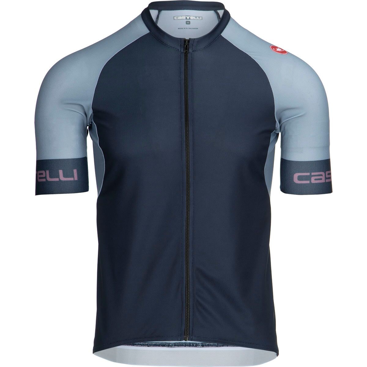 Image of Castelli Entrata VI Limited Edition Jersey - Men's Belgian Blue/Vortex Gray/Deep Purple, L