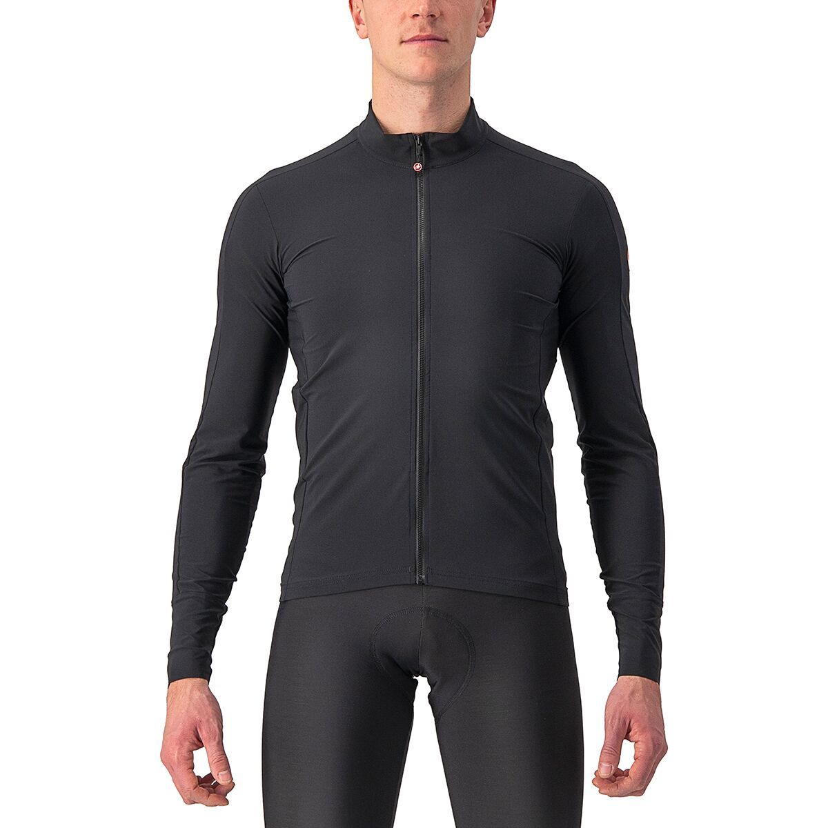 Castelli Flight Air Long-Sleeve Jersey - Men's Black, XL