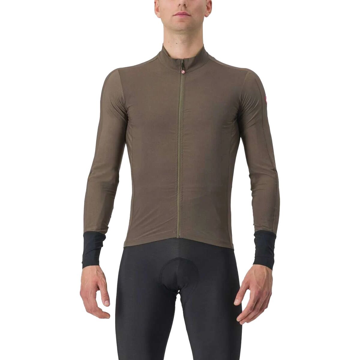 Image of Castelli Flight Air Long-Sleeve Jersey - Men's Tarmac, XXL