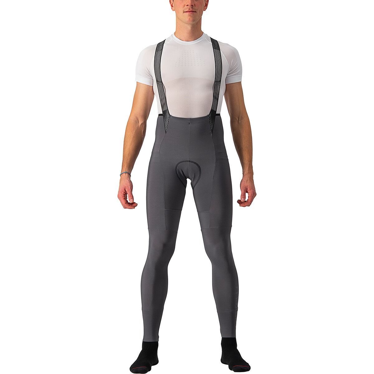 Castelli Free Aero RC Bib Tight - Men's Dark Gray, XL