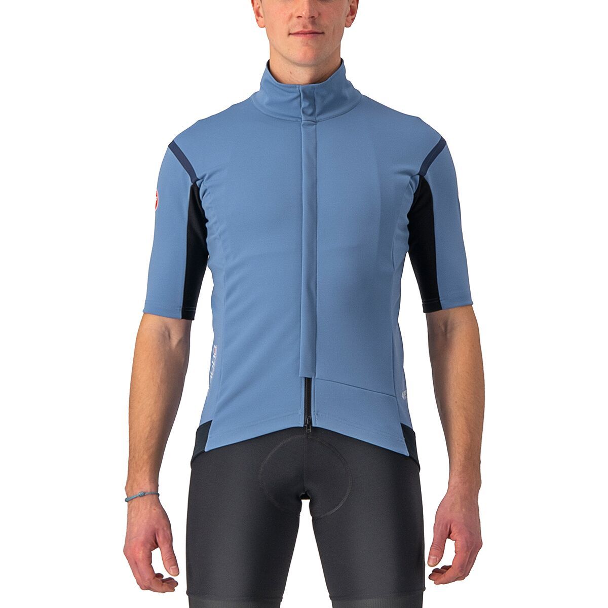 Castelli Gabba RoS Jersey - Men's Steel Blue/Savile Blue, XXL
