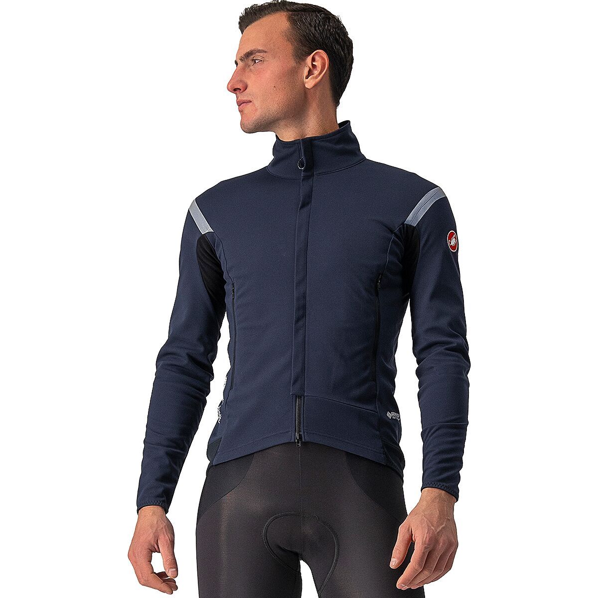 Castelli Perfetto RoS 2 Jacket - Men's Savile Blue/Silver Gray, XL