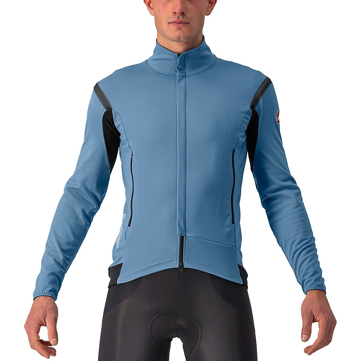 Image of Castelli Perfetto RoS 2 Jacket - Men's Steel Blue/Savile Blue, L