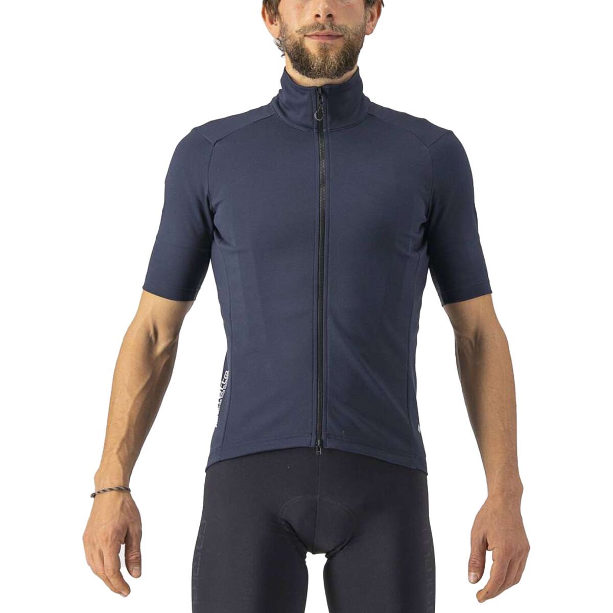 Castelli Perfetto RoS 2 Wind Short-Sleeve Jersey - Men's Belgian Blue, S