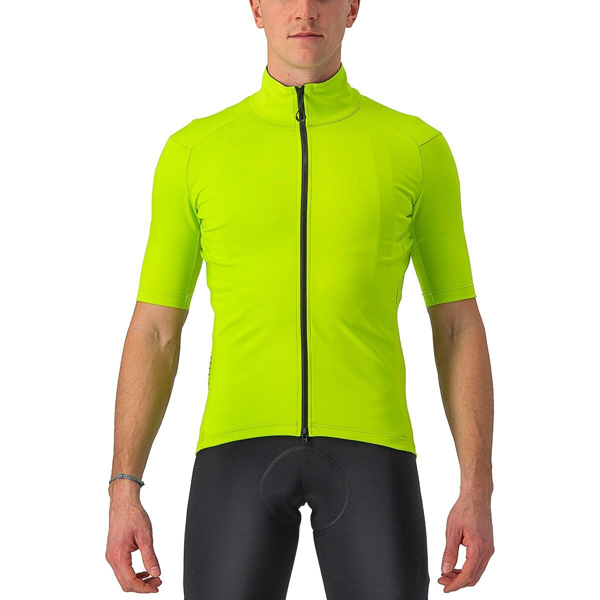 Castelli Perfetto RoS 2 Wind Short-Sleeve Jersey - Men's Electric Lime, XXL