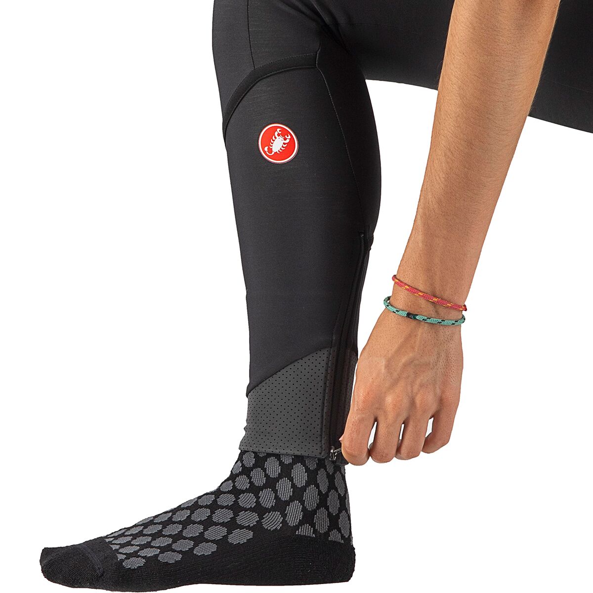 CASTELLI Velocissima DT Bibt – Mallas Térmicas Para Mujer (Fresco A Frío) Con Badana KISS Air2 Y Tirantes Especiales