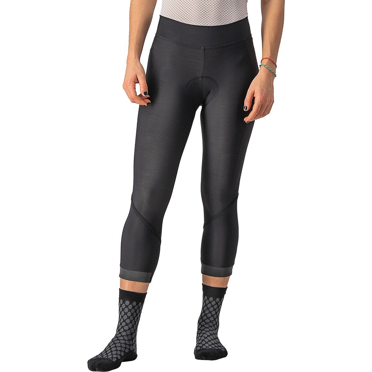 Image of Castelli Velocissima Thermal Knicker - Women's Black/Black Reflex, S