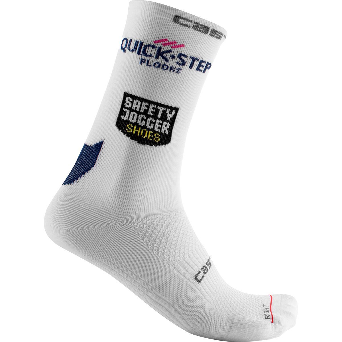 Castelli Quick-Step Rosso Corsa Pro 15 Sock