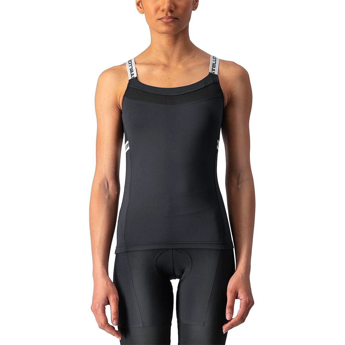 Image of Castelli Bavette Top - Women's Light Black/Ivory, XS