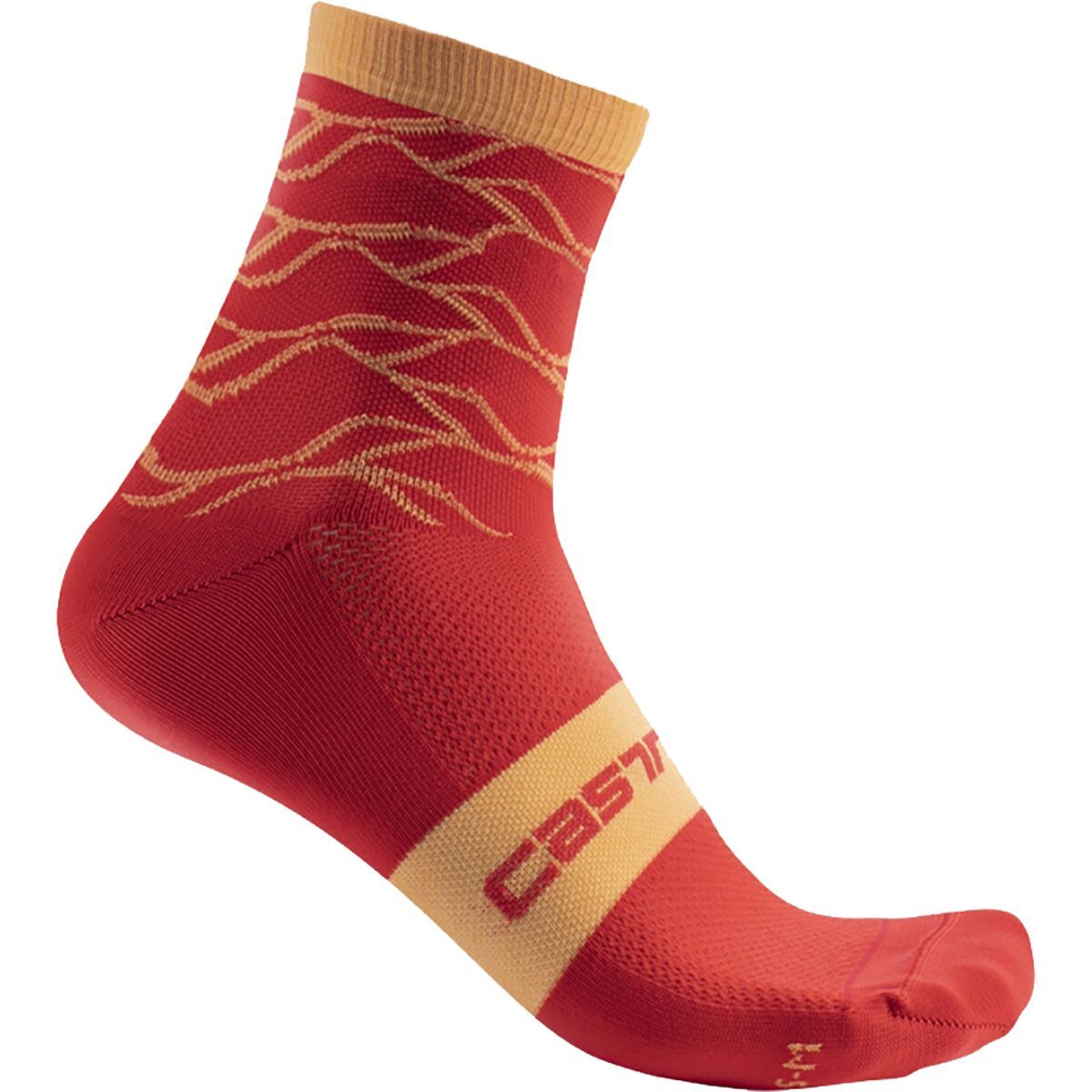Castelli Climber's 3.0 12 Sock - Women's Hibiscus, L/XL