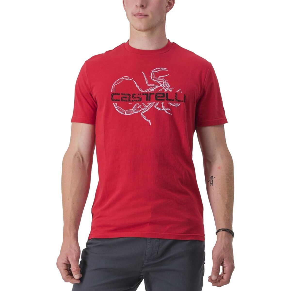 Castelli Finale T-Shirt - Men's Red Cts, XL