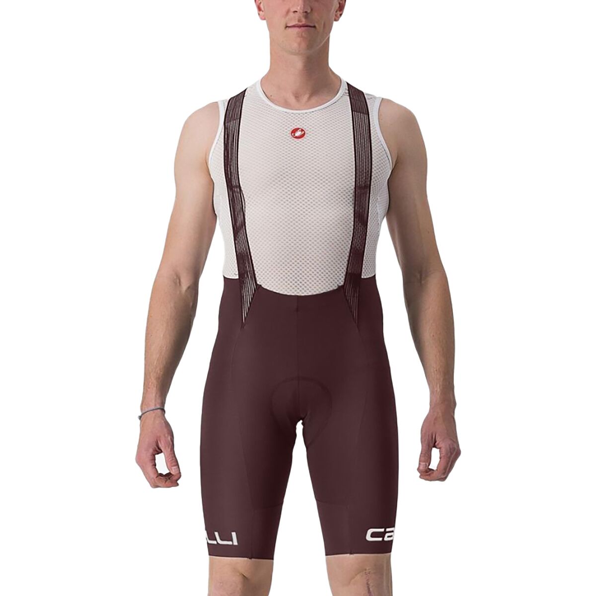 Castelli Castelli Free Aero RC Classic Bib Short - Men's Dark Gray/Hibiscus, XXL