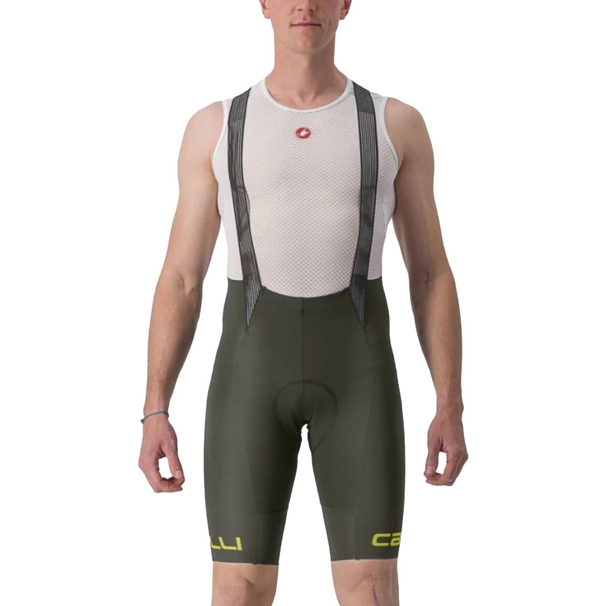Castelli Free Aero RC Classic Bib Short - Men's Deep Green, L