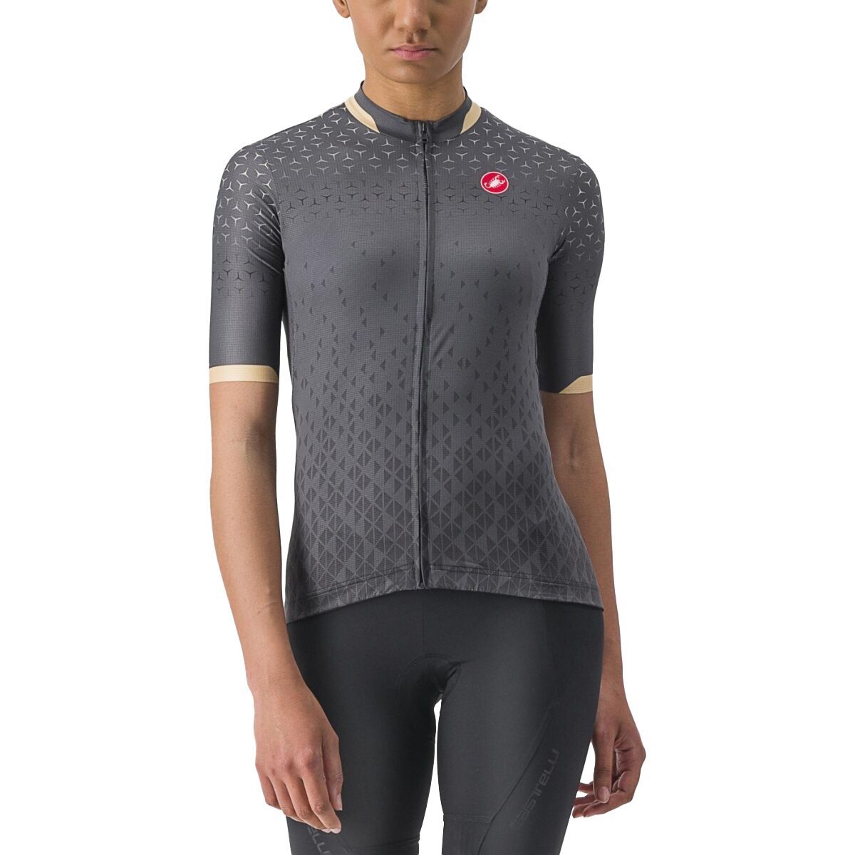 Castelli Pezzi Jersey - Women's Dark Gray, M