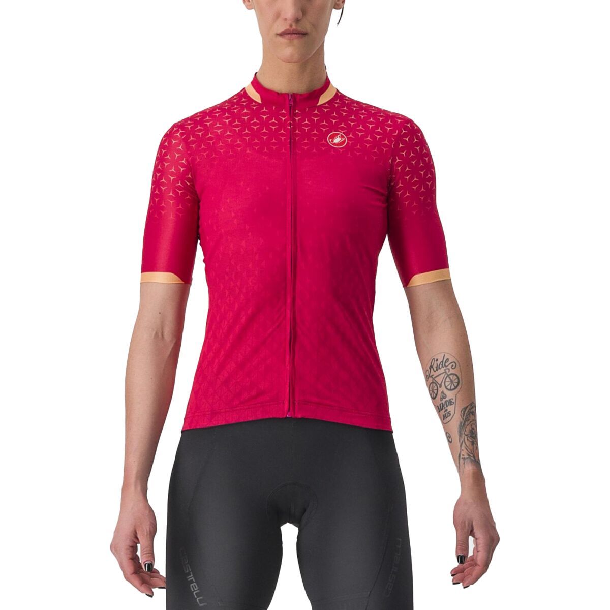 Castelli Pezzi Jersey - Women's Persian Red, L