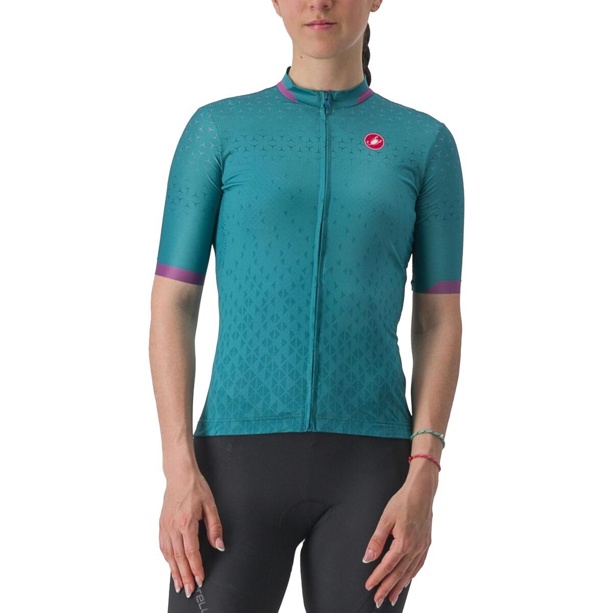 Castelli Pezzi Jersey - Women's Quetzal Green, XL