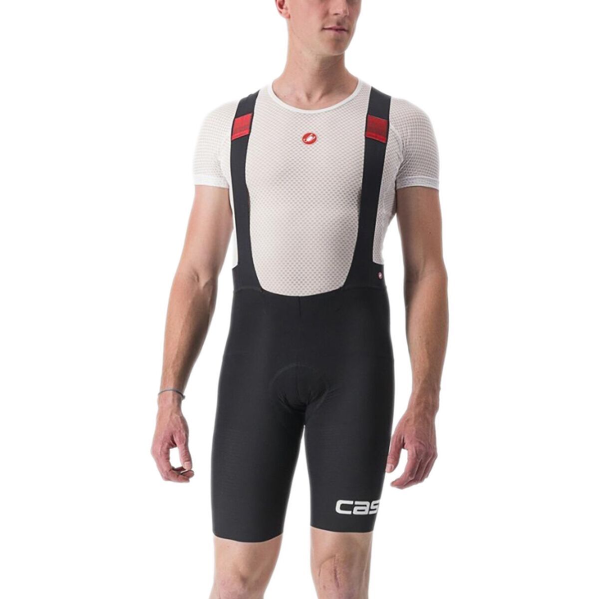 Castelli Premio Black Ltd Edition Bib Short - Men's Black/White, S
