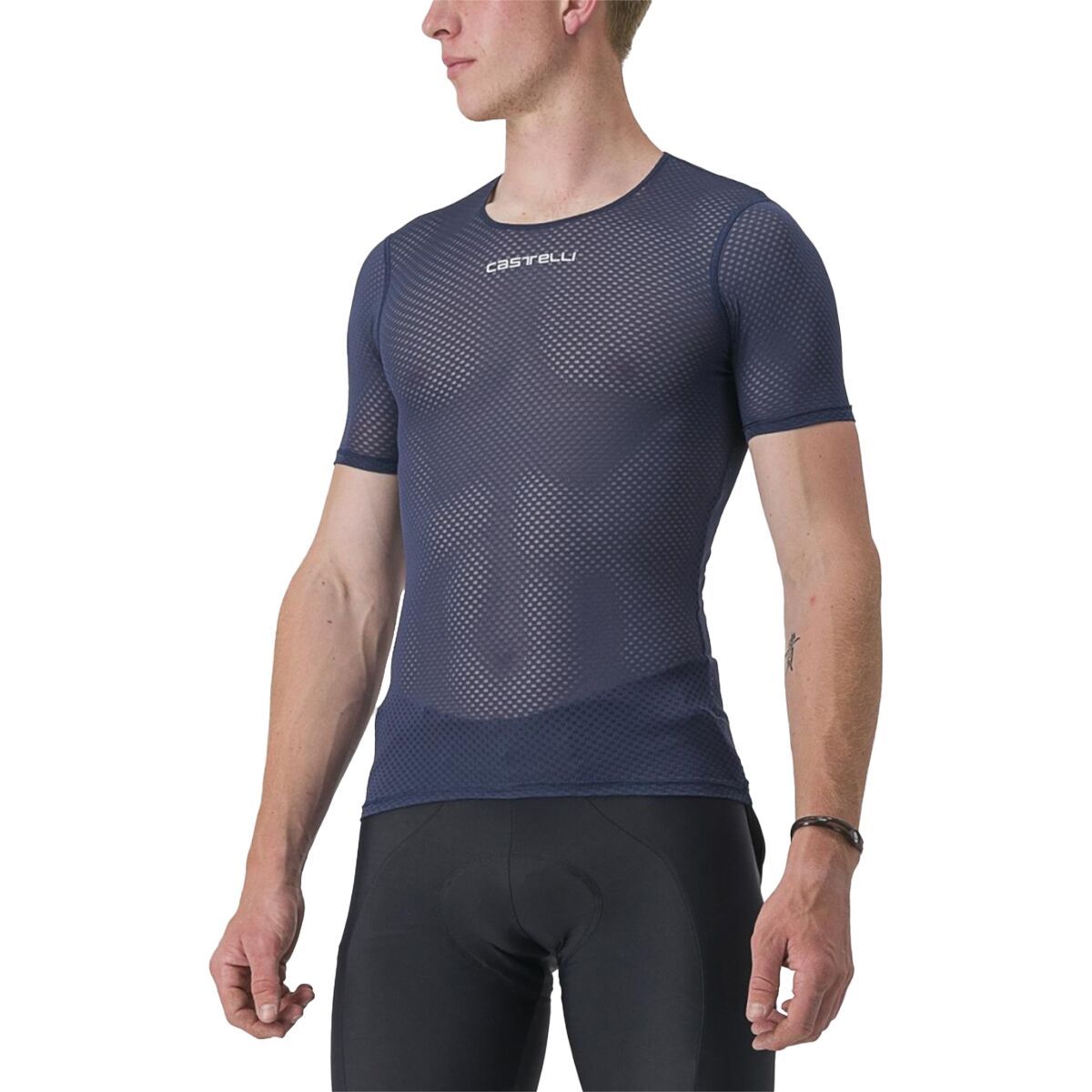 Castelli Pro Mesh 2.0 Short-Sleeve Shirt - Men's Belgian Blue, XS