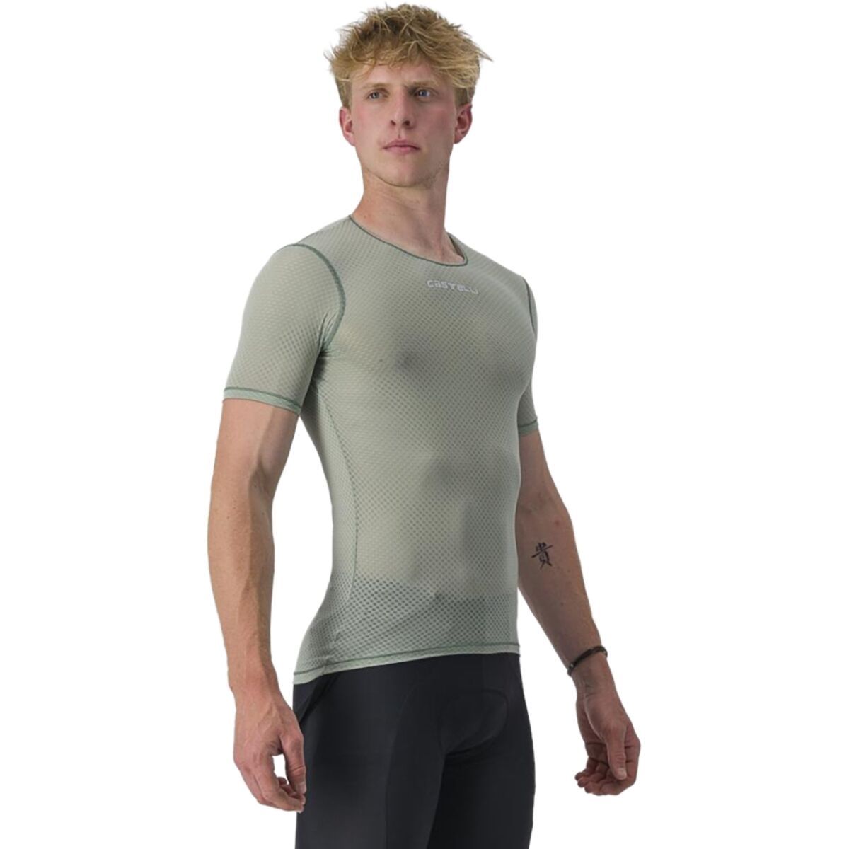 Castelli Pro Mesh 2.0 Short-Sleeve Shirt - Men's Defender Green, XL