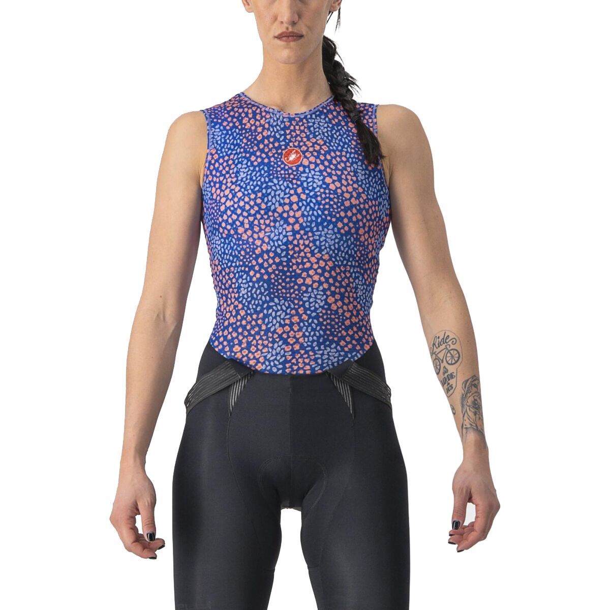 Castelli Pro Mesh 4 Sleeveless Baselayer - Women's Violet Mist, L