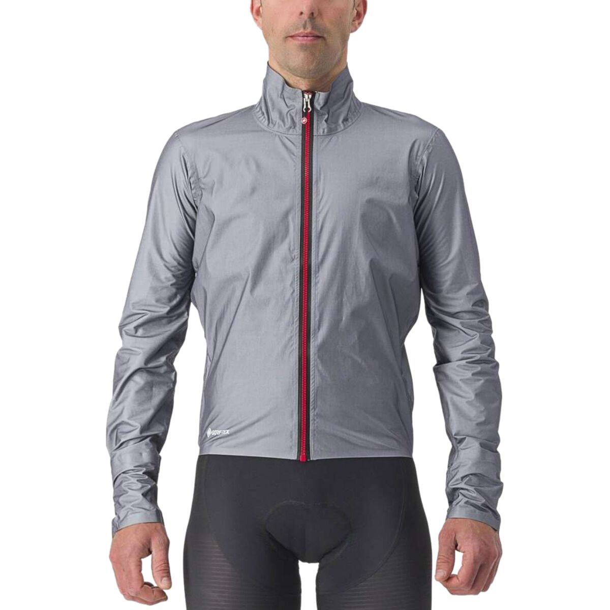 Castelli Tempesta Lite Jacket - Men's Gray, M